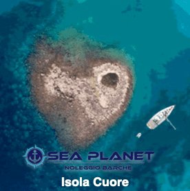 Isola Cuore Porto Cesareo, Noleggio Barca